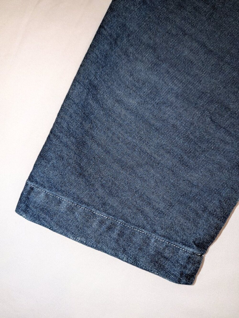 Frank & Eileen | Gabi Popover Top in Vintage Dark Indigo Wash | Size Medium - Picture 9 of 15
